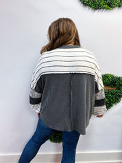 Fields of Texture Knit Pullover