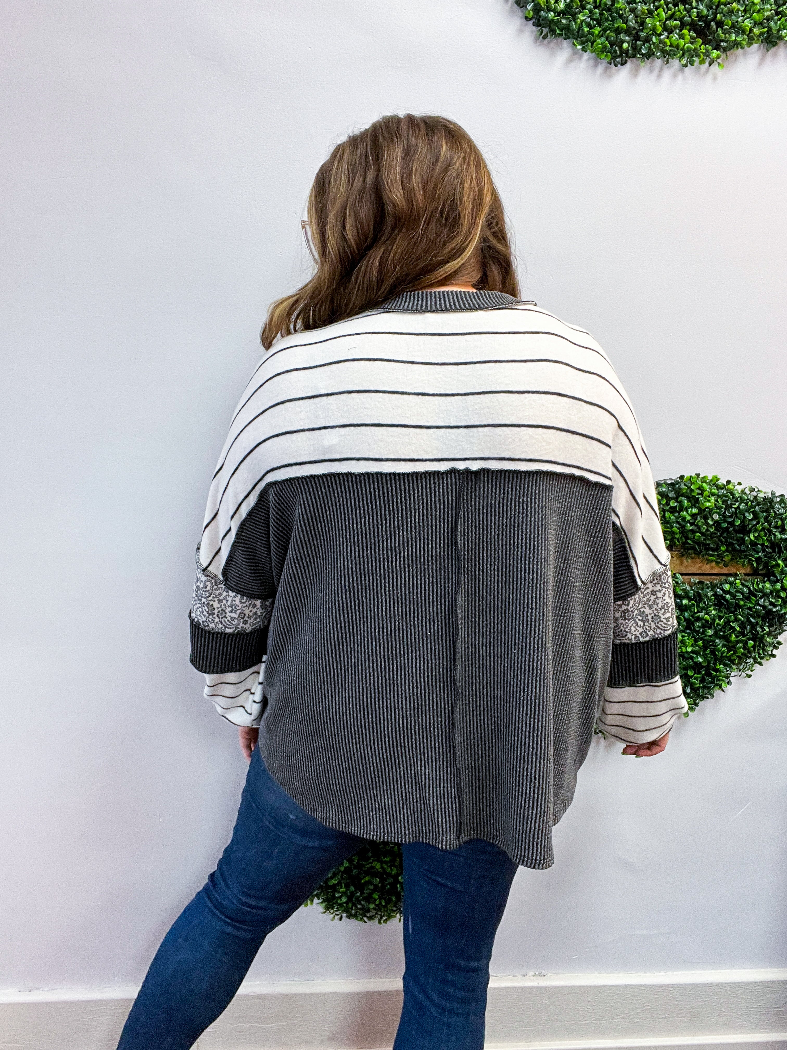 Fields of Texture Knit Pullover