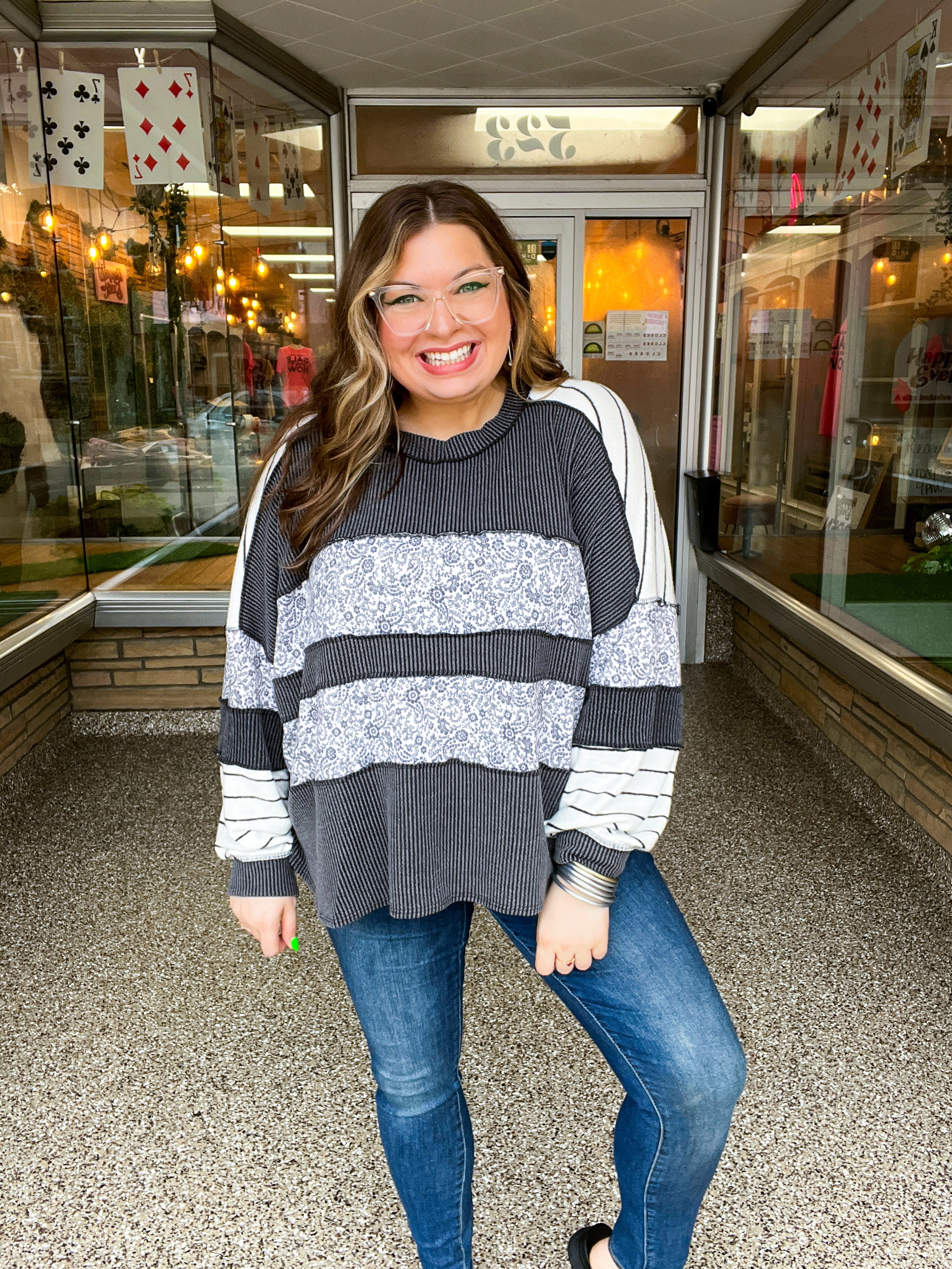 Fields of Texture Knit Pullover