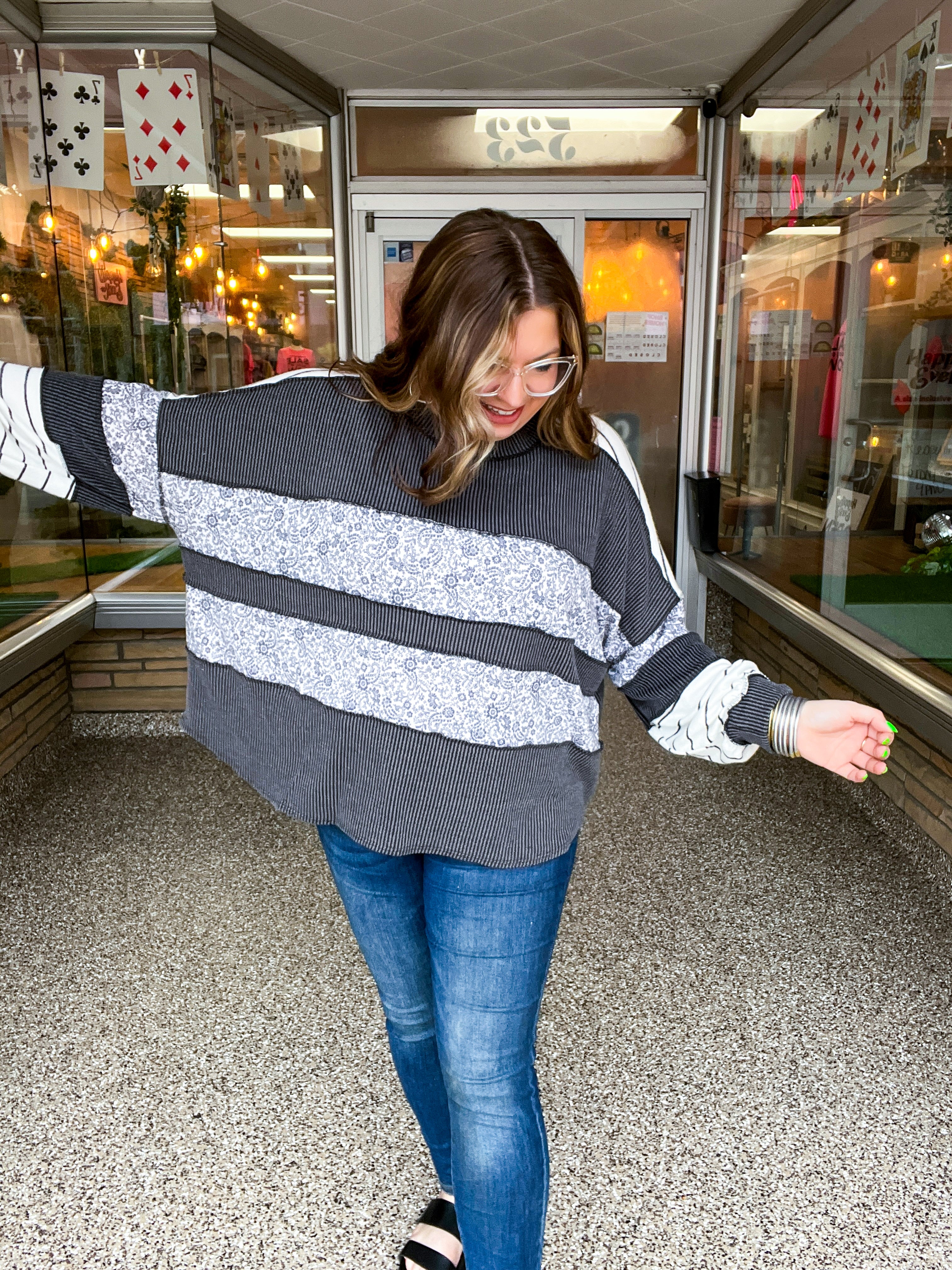 Fields of Texture Knit Pullover