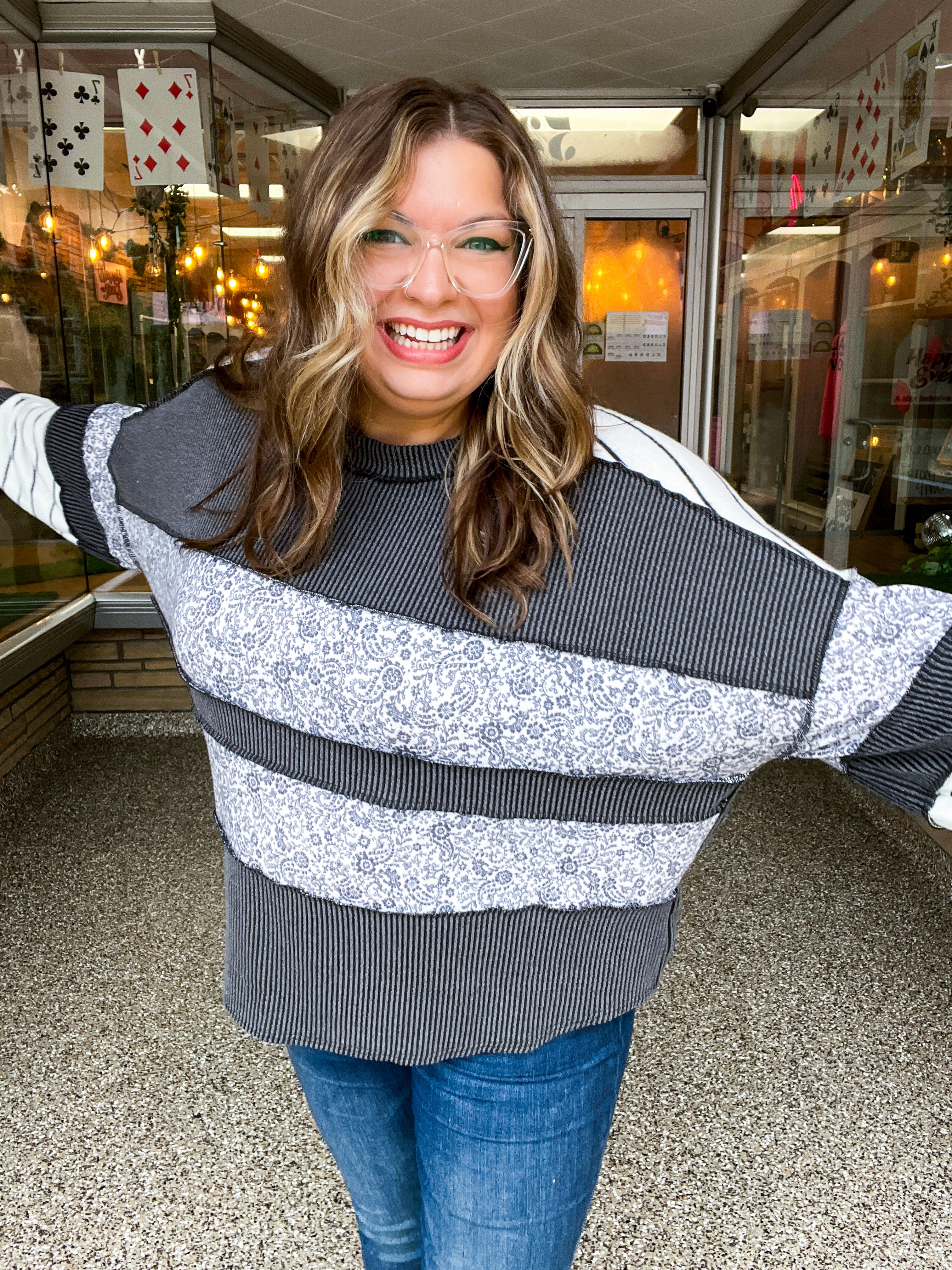 Fields of Texture Knit Pullover