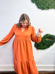 Cider Season Maxi Dress