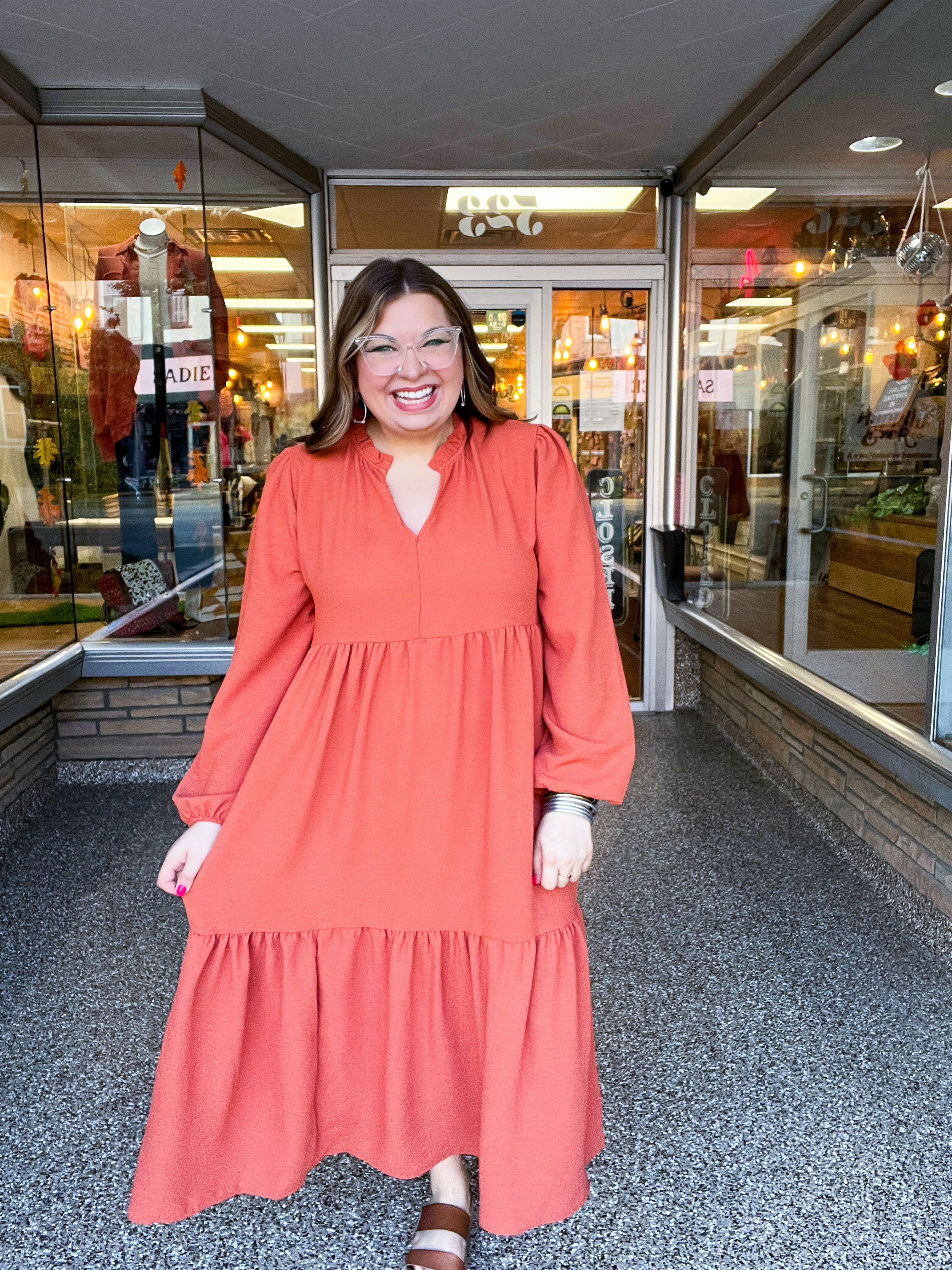 Cider Season Maxi Dress