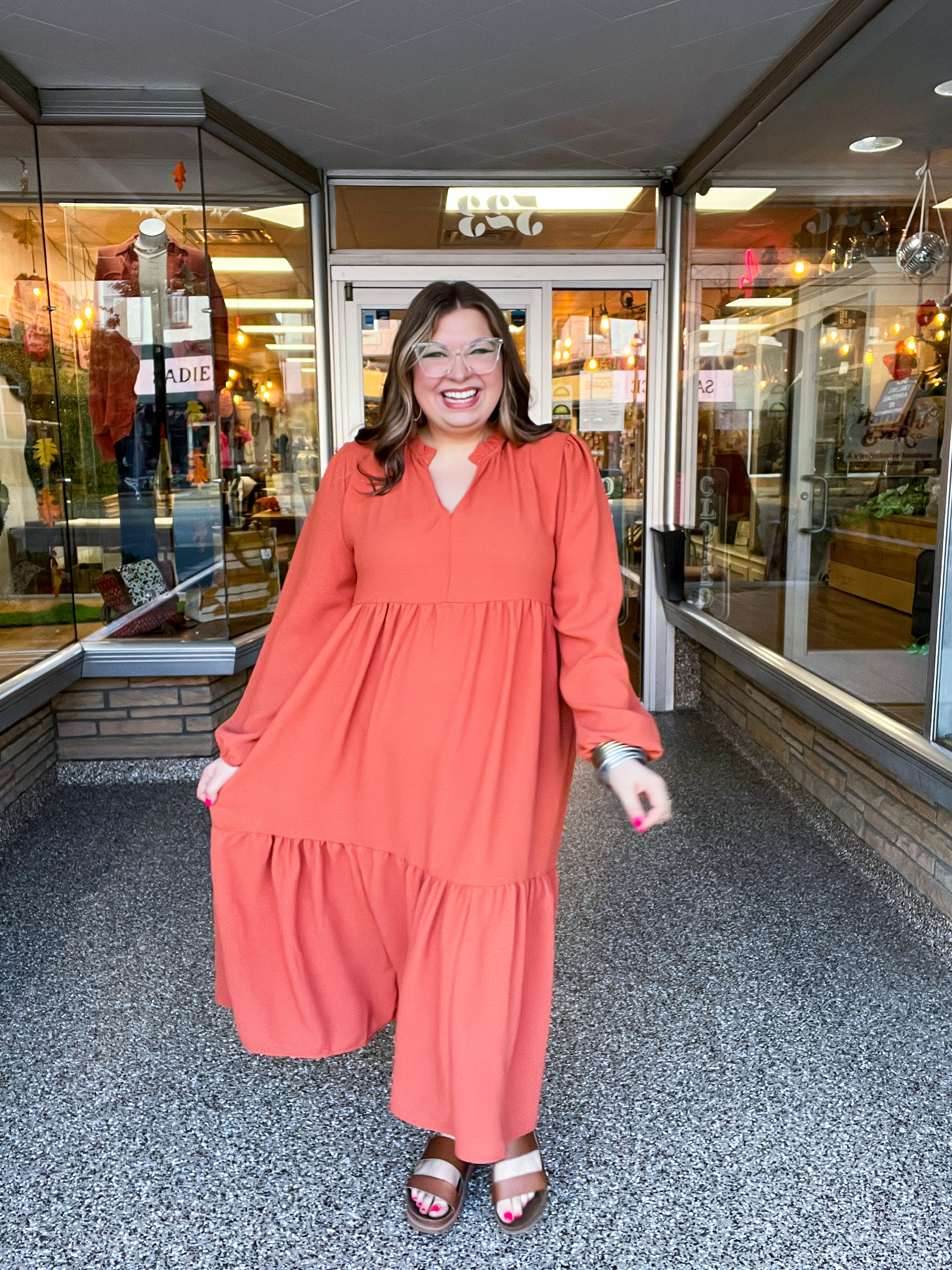 Cider Season Maxi Dress
