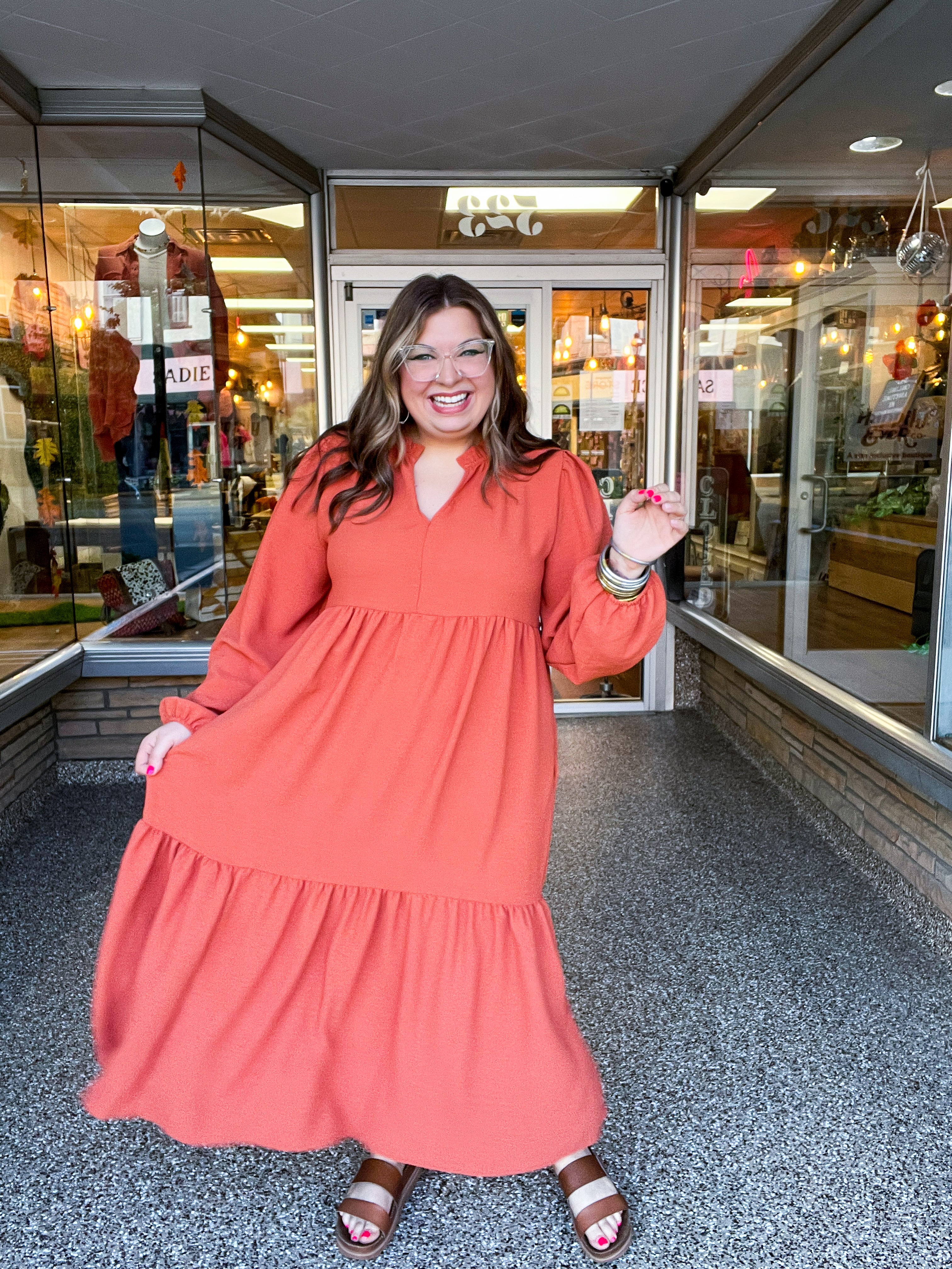 Cider Season Maxi Dress