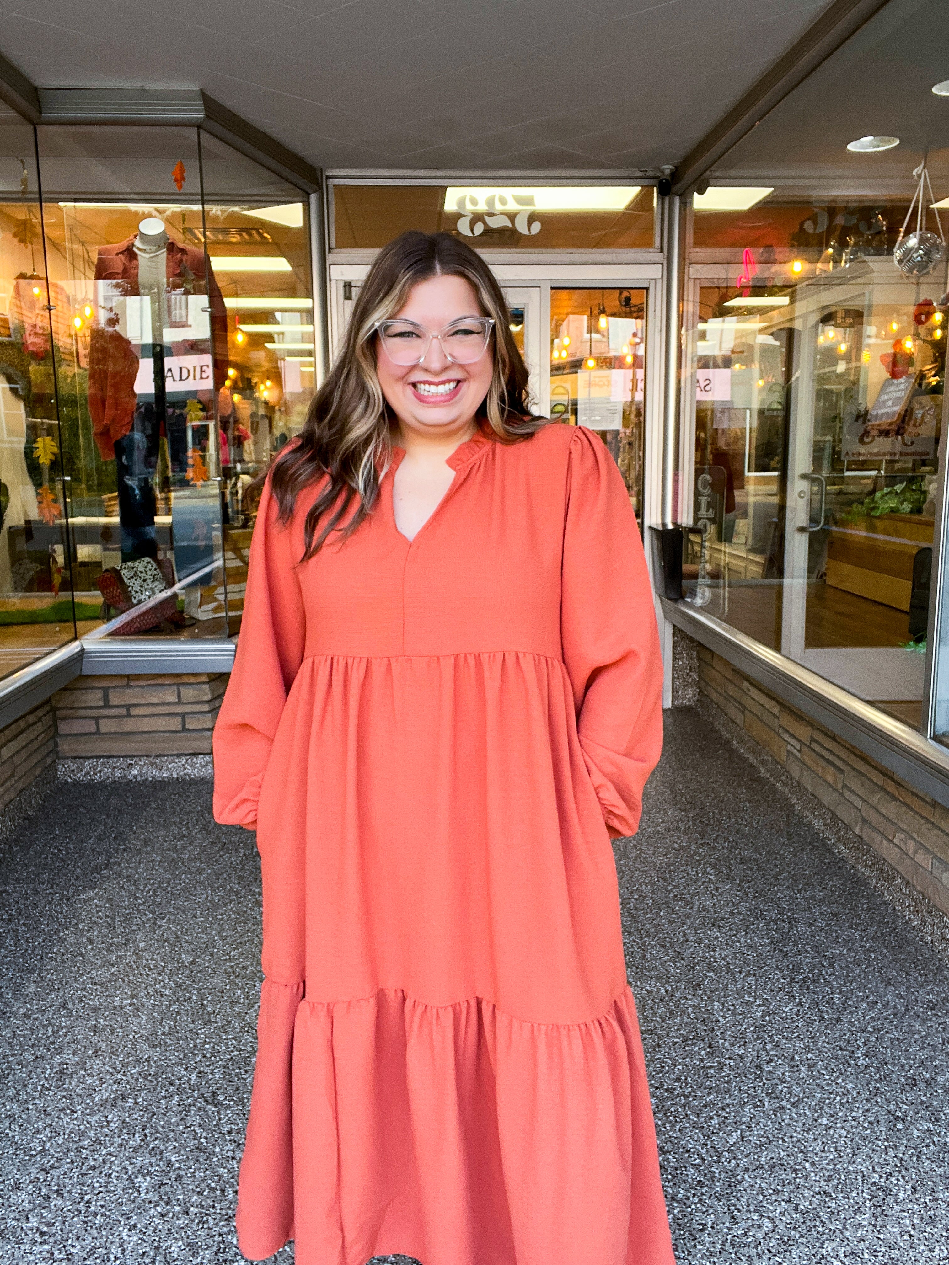Cider Season Maxi Dress