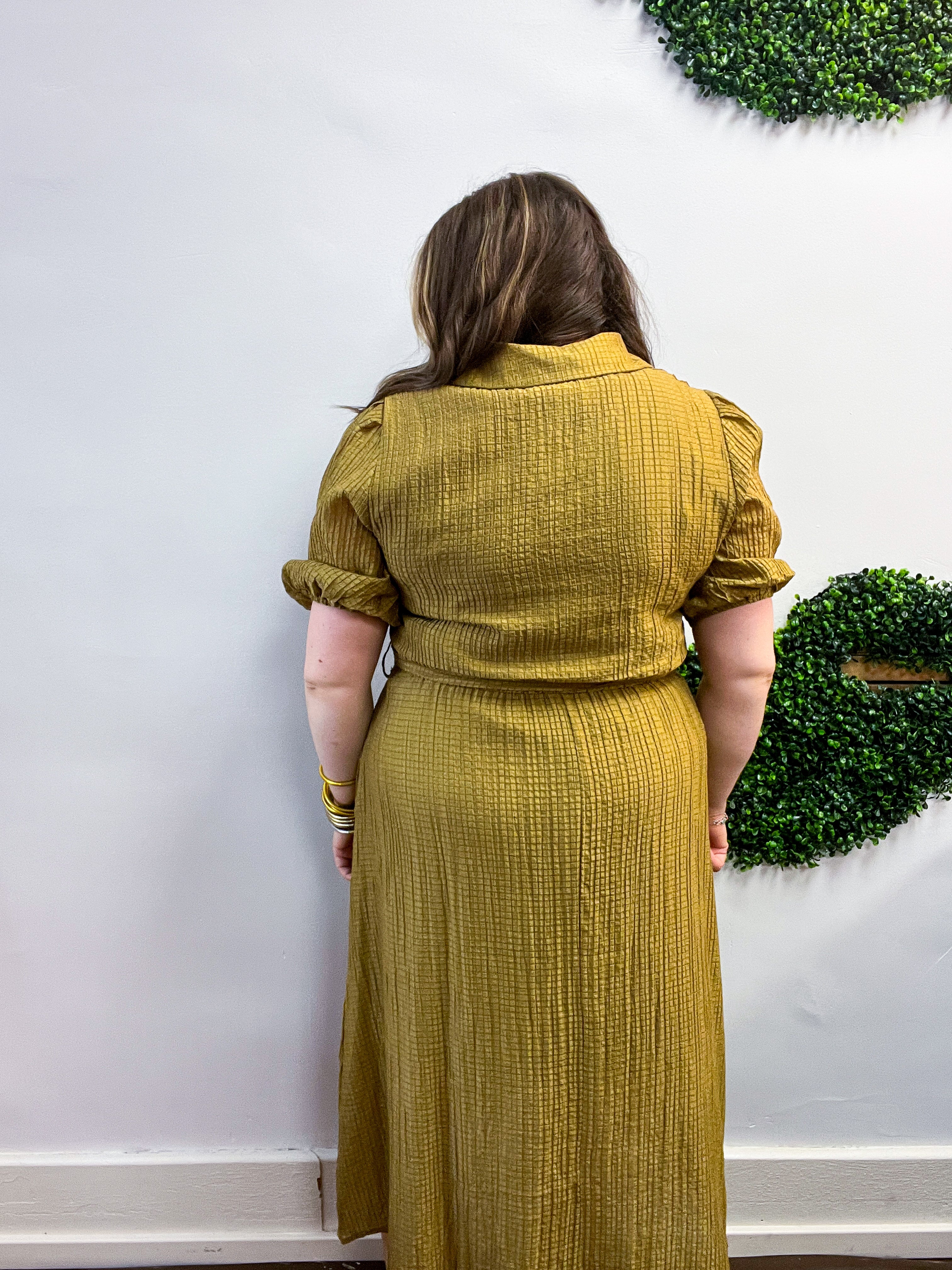 Homestead Stroll Dress in Golden Corn