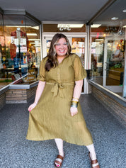 Homestead Stroll Dress in Golden Corn