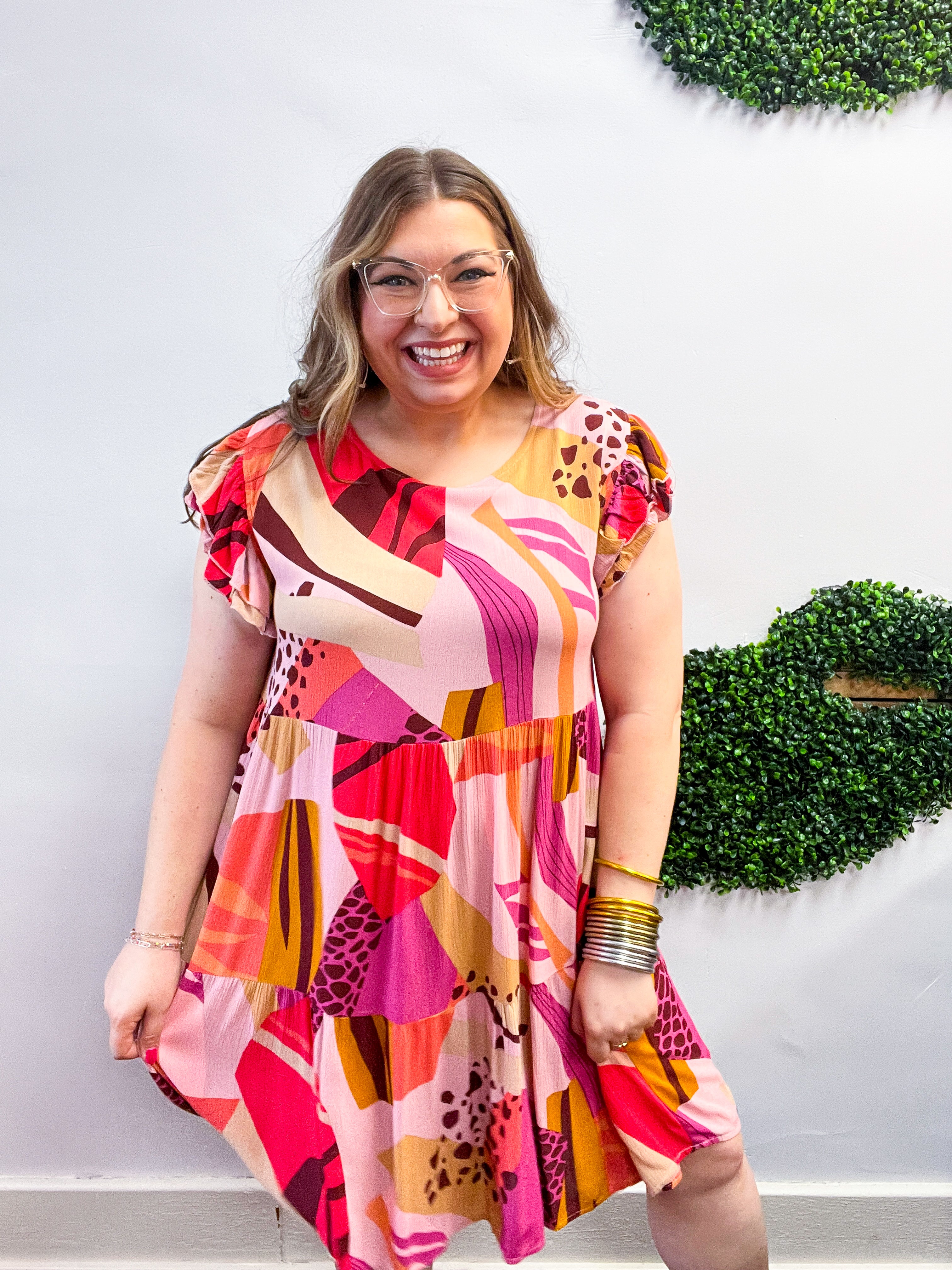 Midway Magic Ruffle Dress