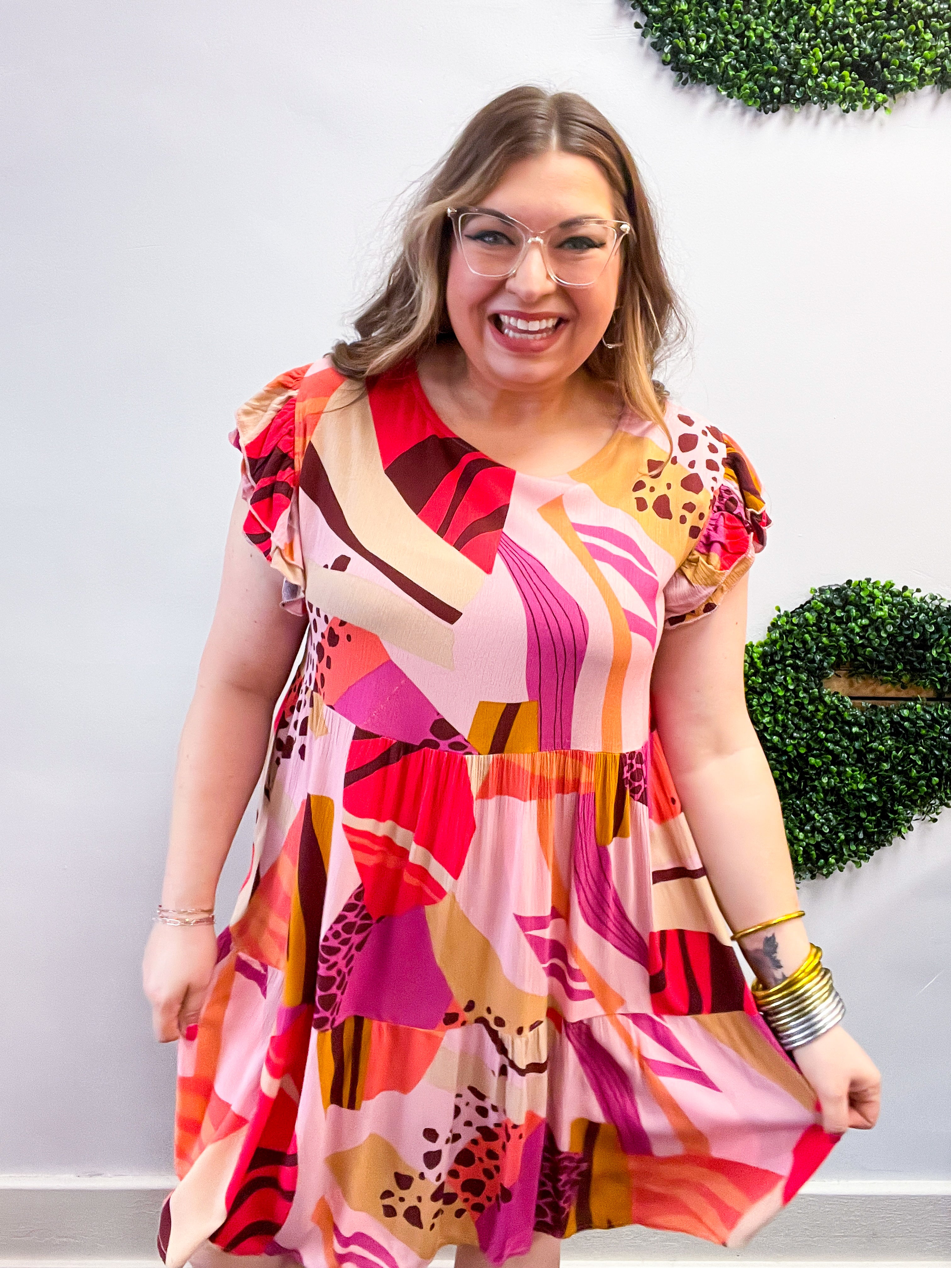 Midway Magic Ruffle Dress