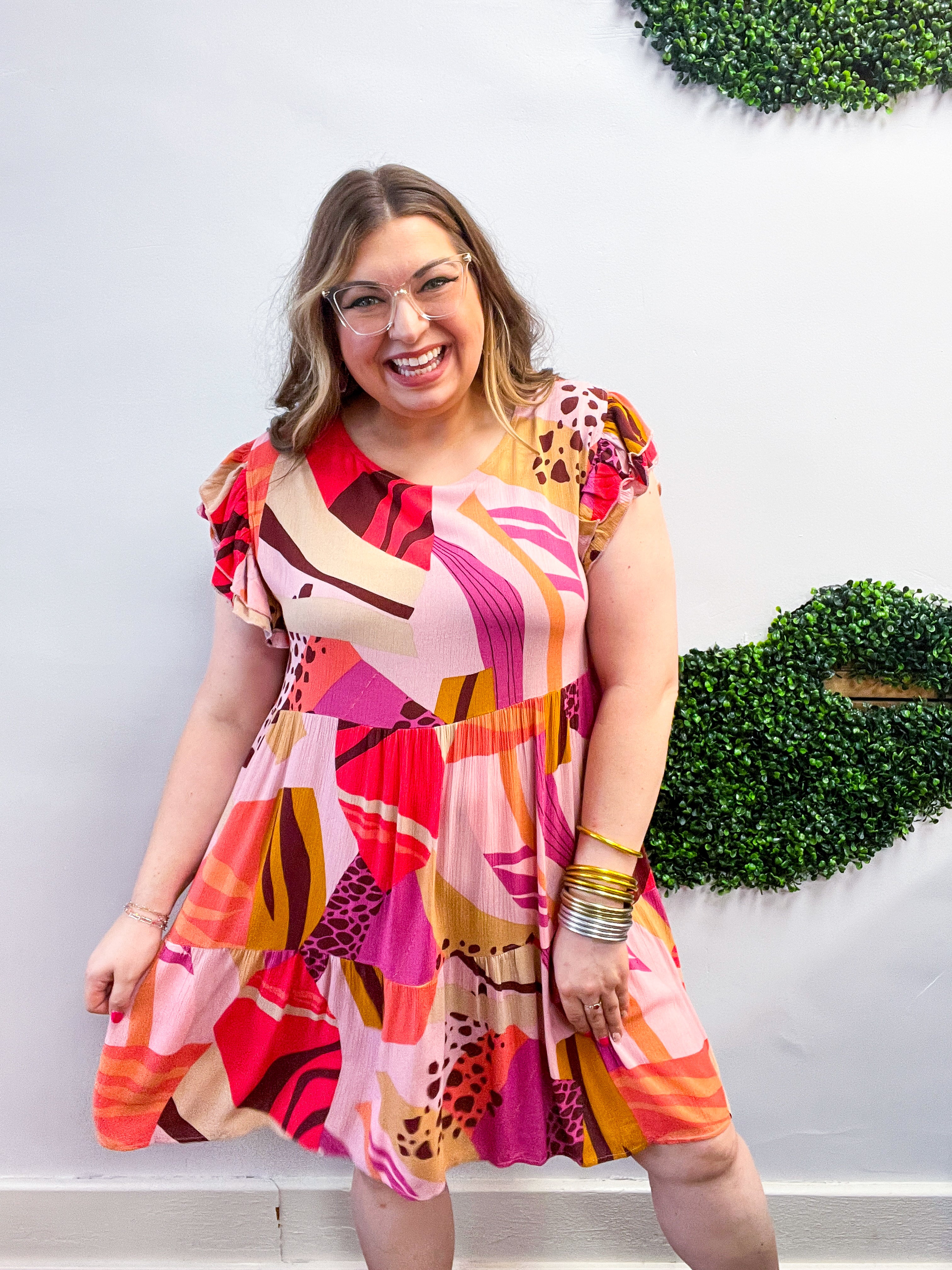 Midway Magic Ruffle Dress
