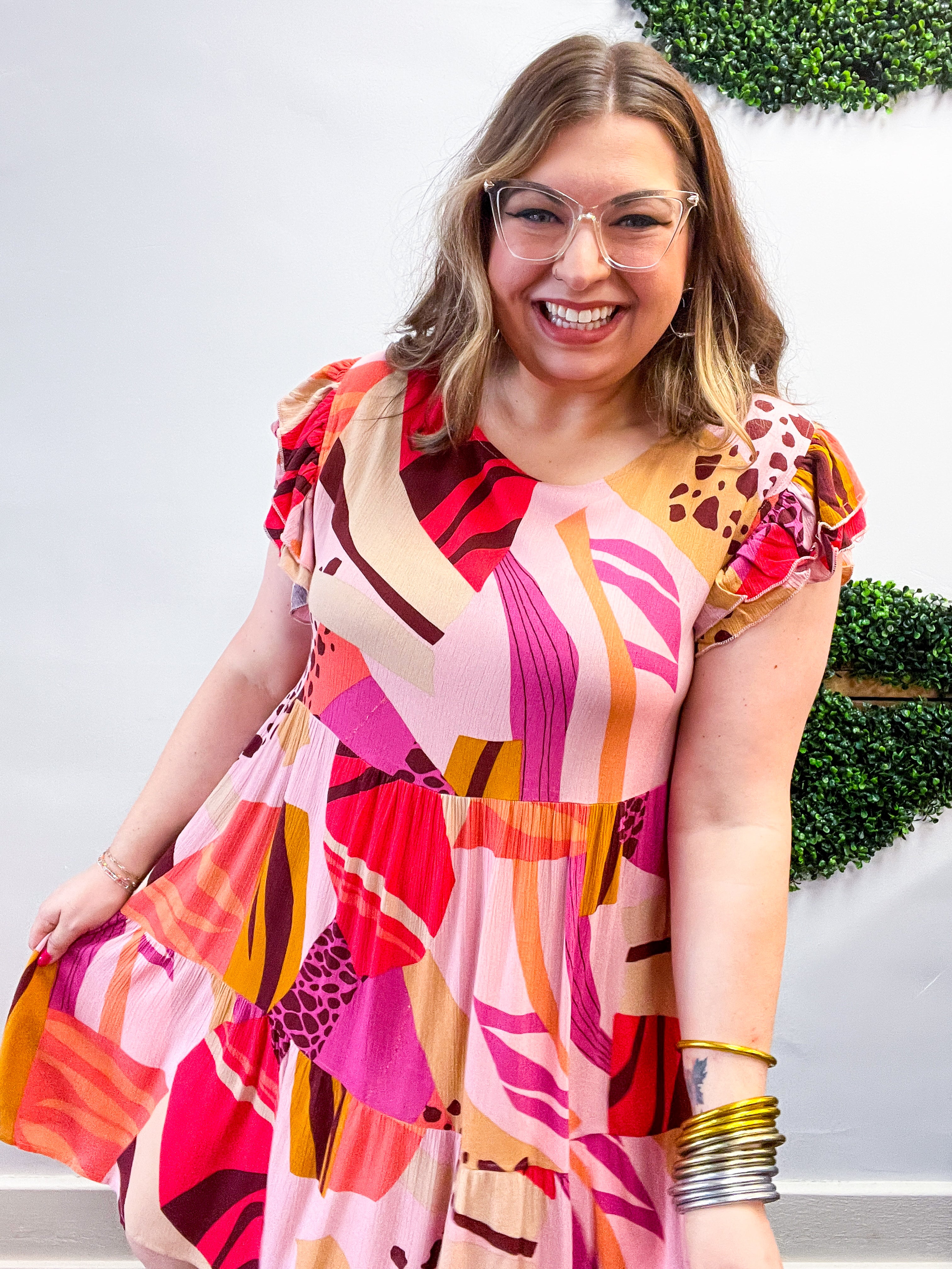 Midway Magic Ruffle Dress