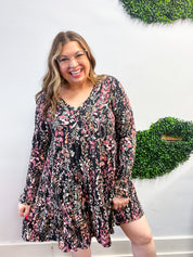 Harvest Petals Tiered Dress