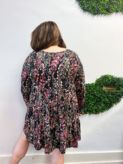 Harvest Petals Tiered Dress