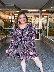 Harvest Petals Tiered Dress