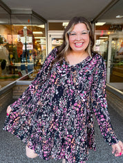 Harvest Petals Tiered Dress