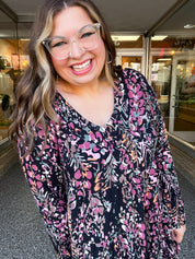 Harvest Petals Tiered Dress