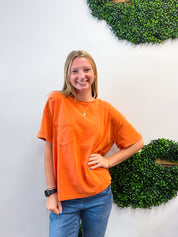 Rust Revival Distressed Tee