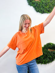 Rust Revival Distressed Tee