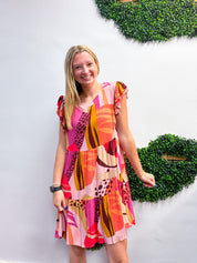 Midway Magic Ruffle Dress