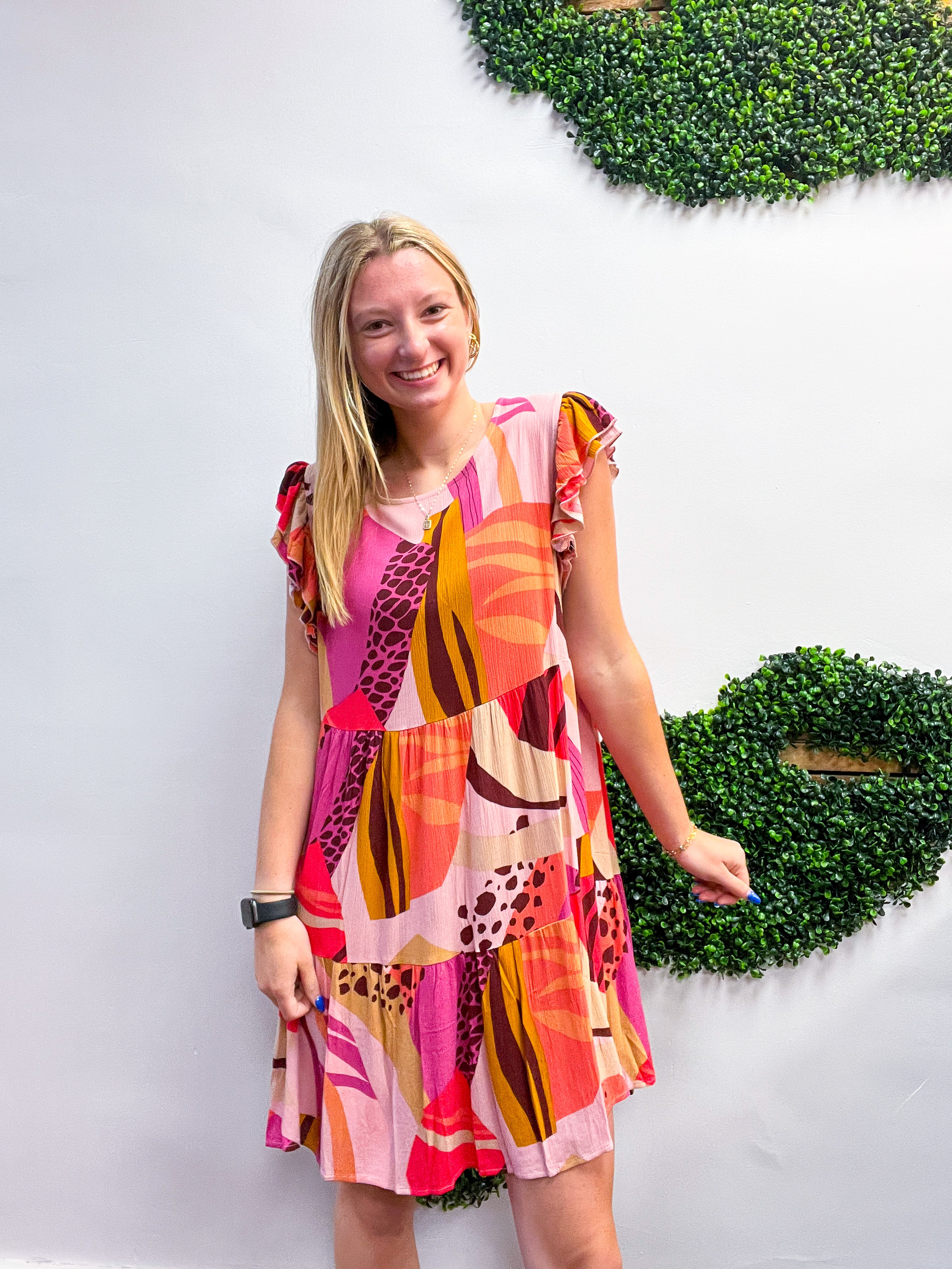 Midway Magic Ruffle Dress