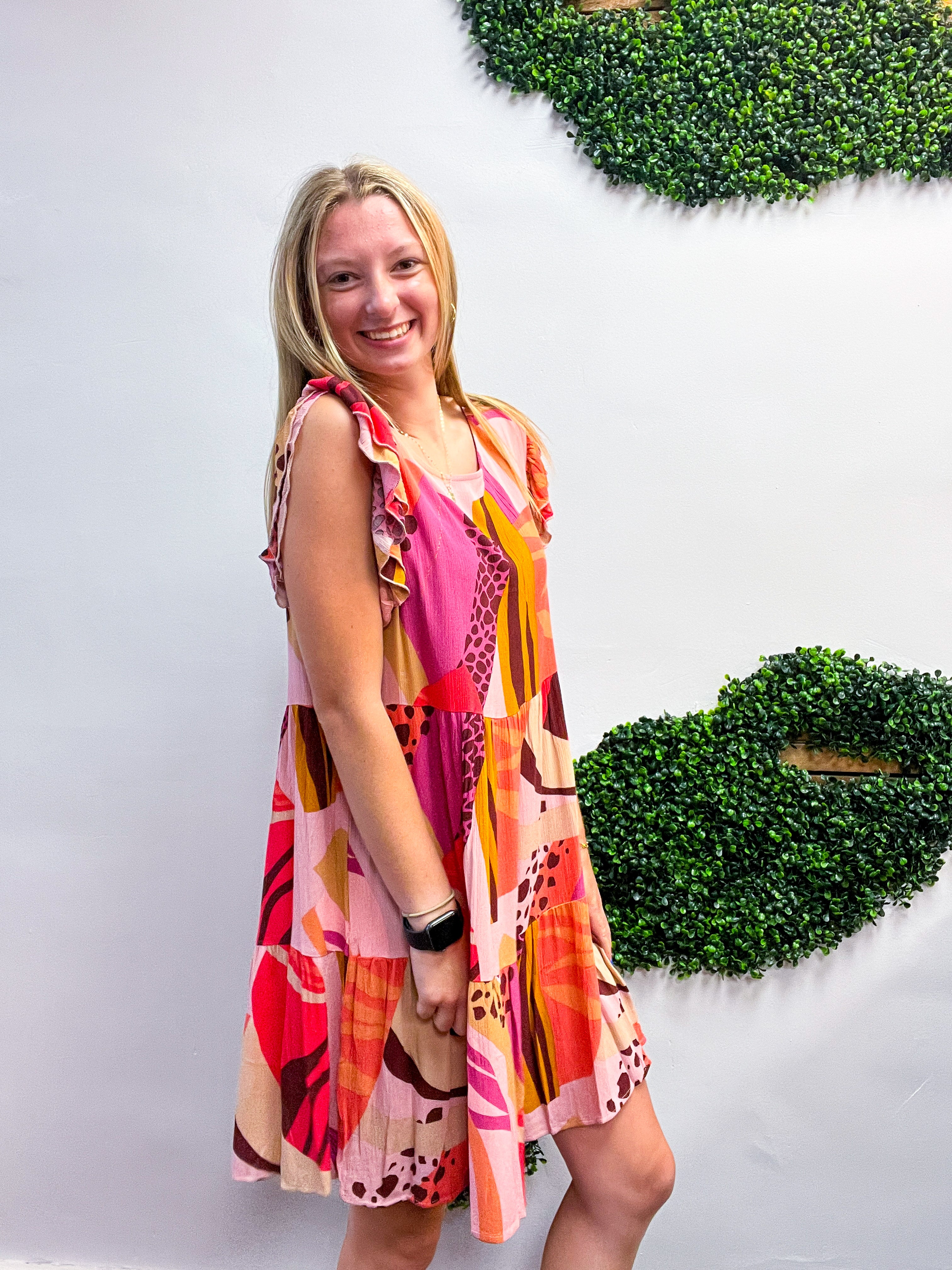 Midway Magic Ruffle Dress