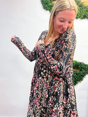 Harvest Petals Tiered Dress