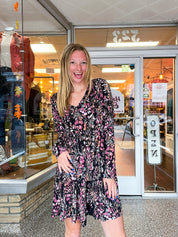 Harvest Petals Tiered Dress