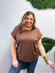 The Everyday Favorite Top in Brown