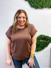 The Everyday Favorite Top in Brown