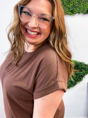 The Everyday Favorite Top in Brown