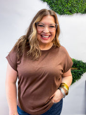The Everyday Favorite Top in Brown