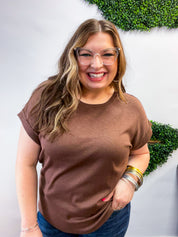 The Everyday Favorite Top in Brown