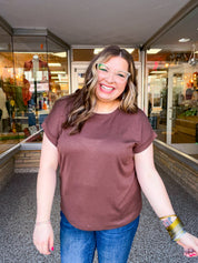 The Everyday Favorite Top in Brown
