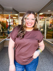 The Everyday Favorite Top in Brown