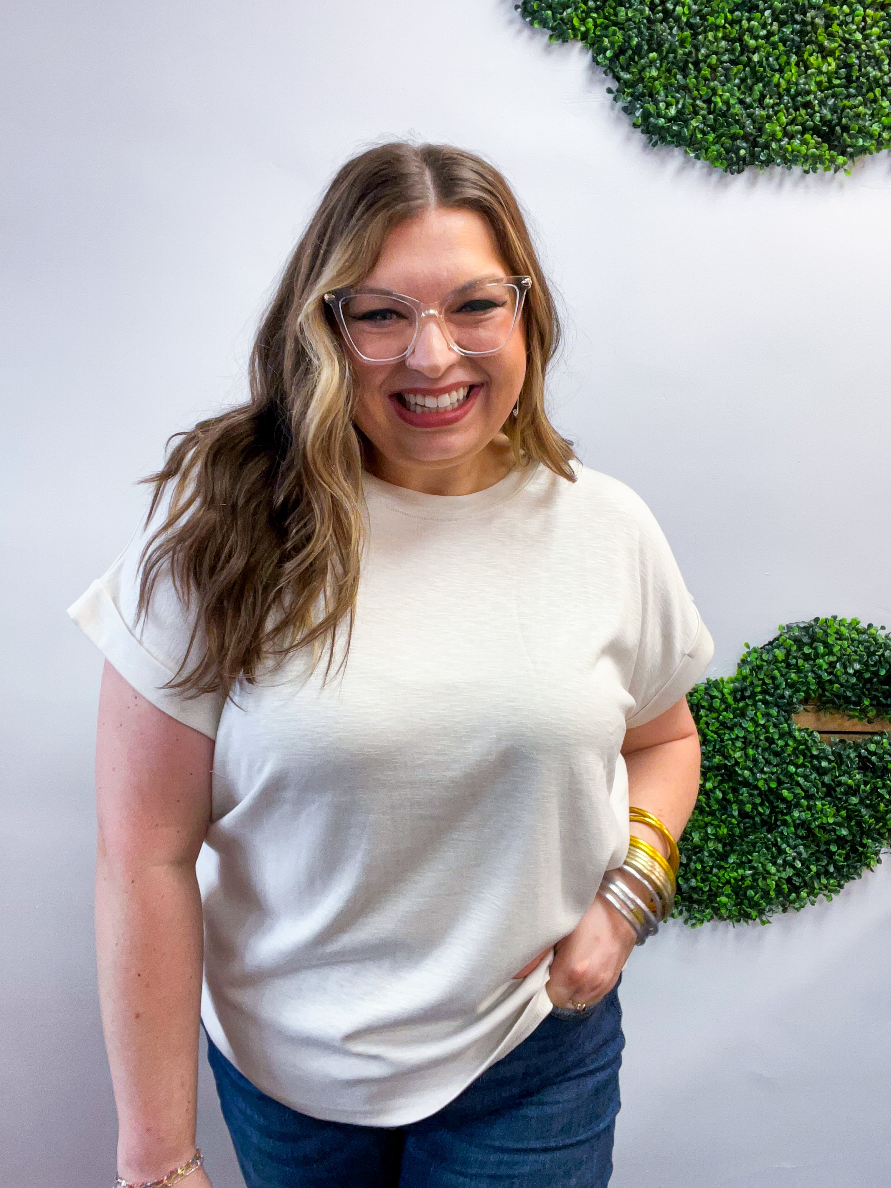 The Everyday Favorite Top in Sand Beige