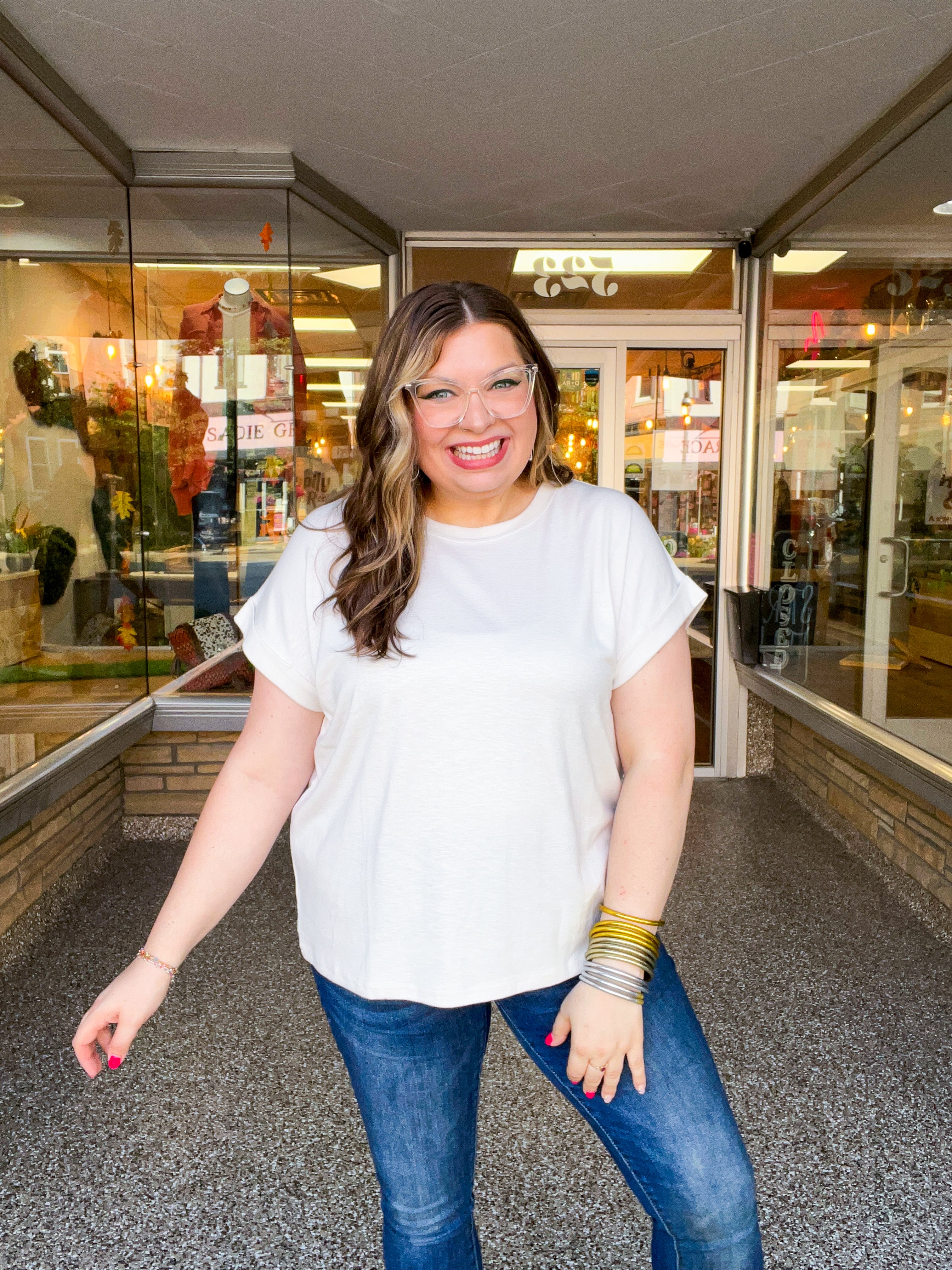 The Everyday Favorite Top in Sand Beige
