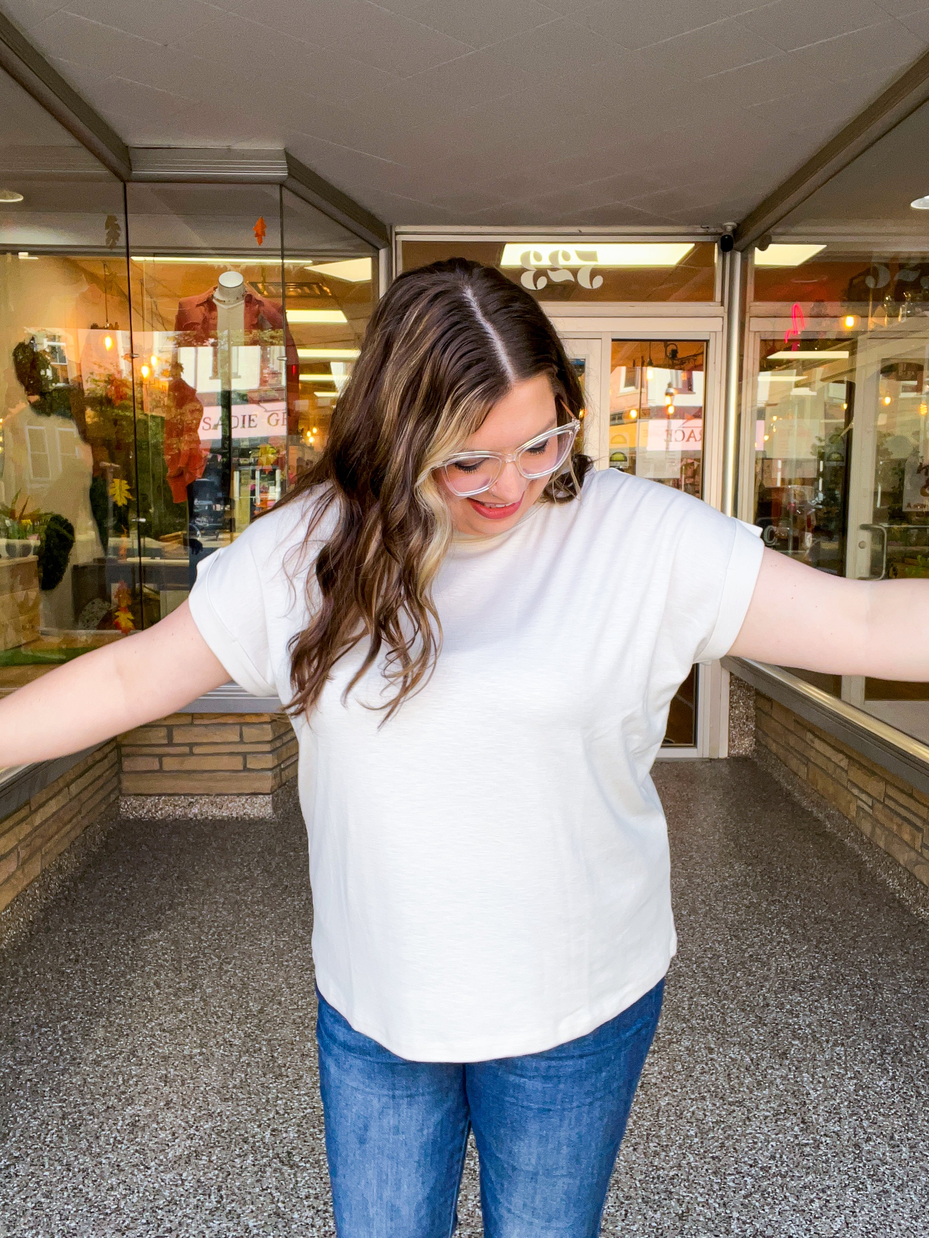The Everyday Favorite Top in Sand Beige