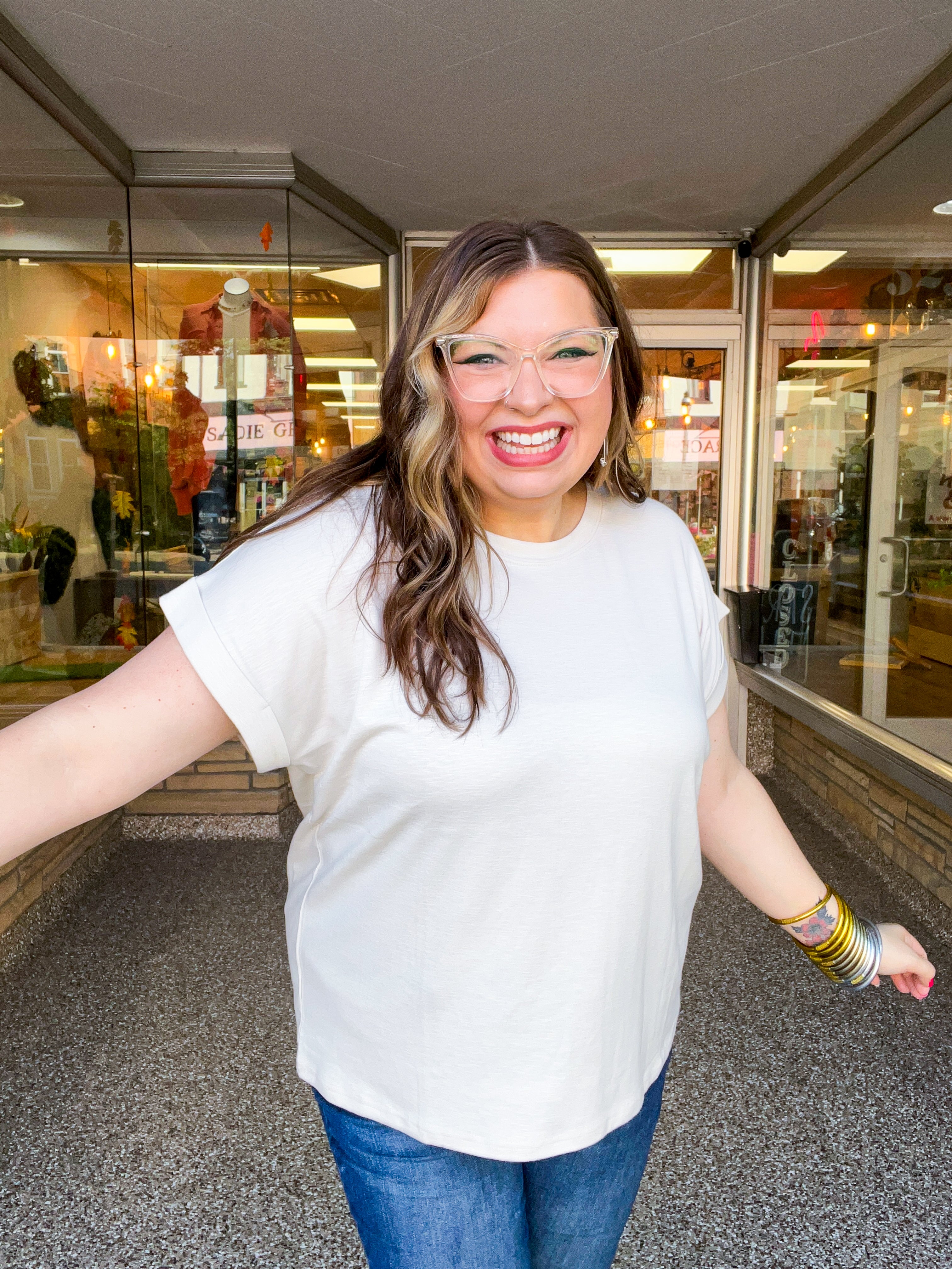 The Everyday Favorite Top in Sand Beige