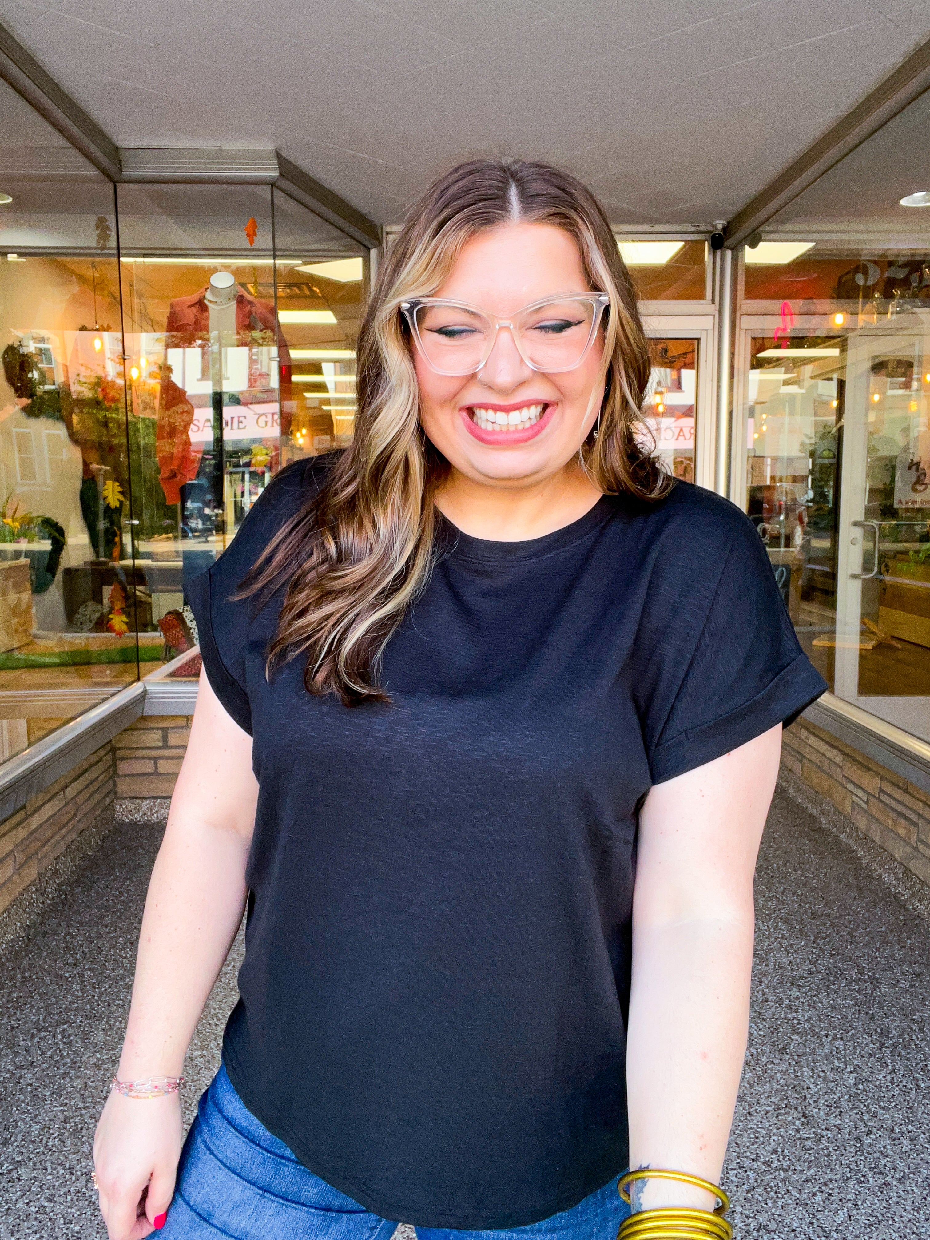 The Everyday Favorite Top in Black