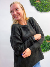 Back to Black Knit Sweater