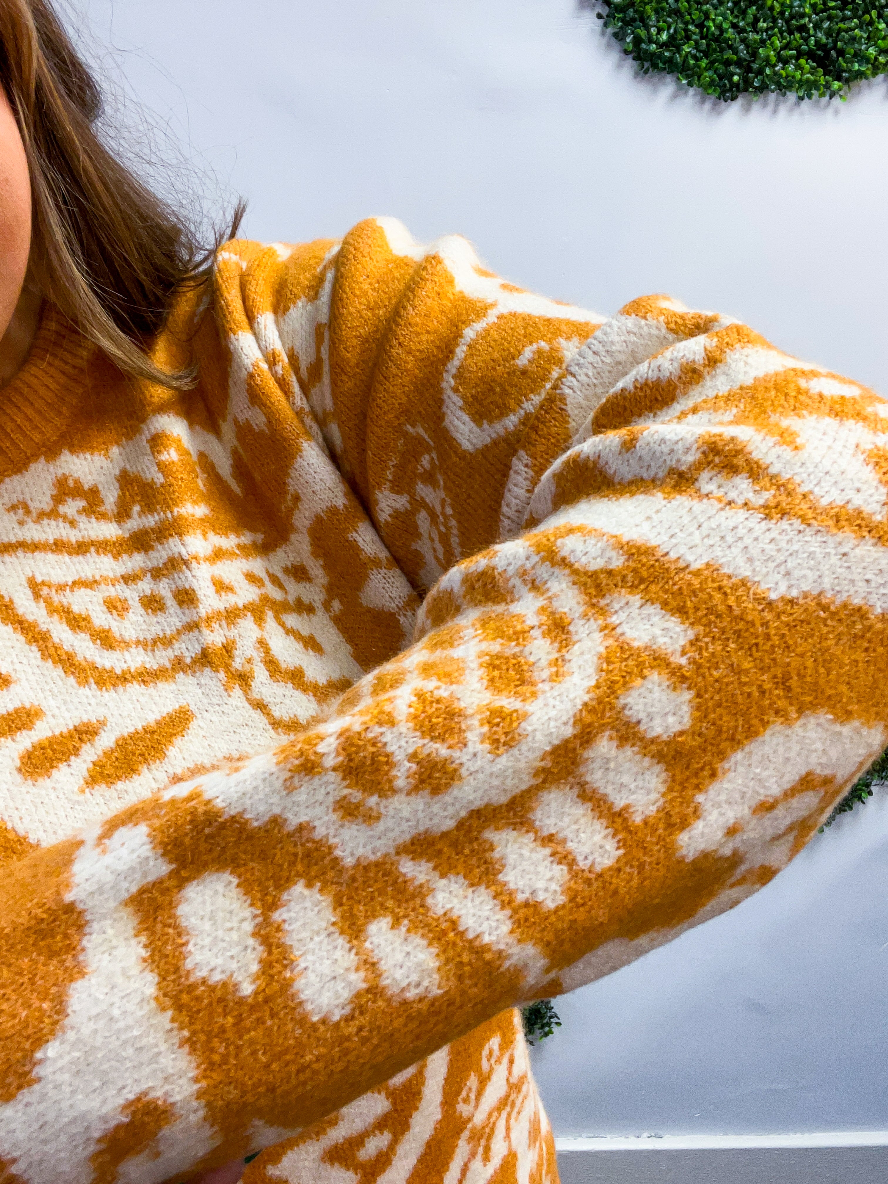 Spiced Swirl Sweater