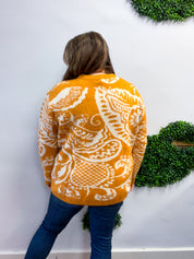 Spiced Swirl Sweater