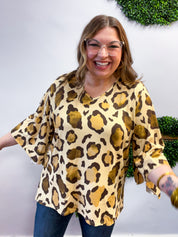 Wild Instincts Bell Sleeve Top