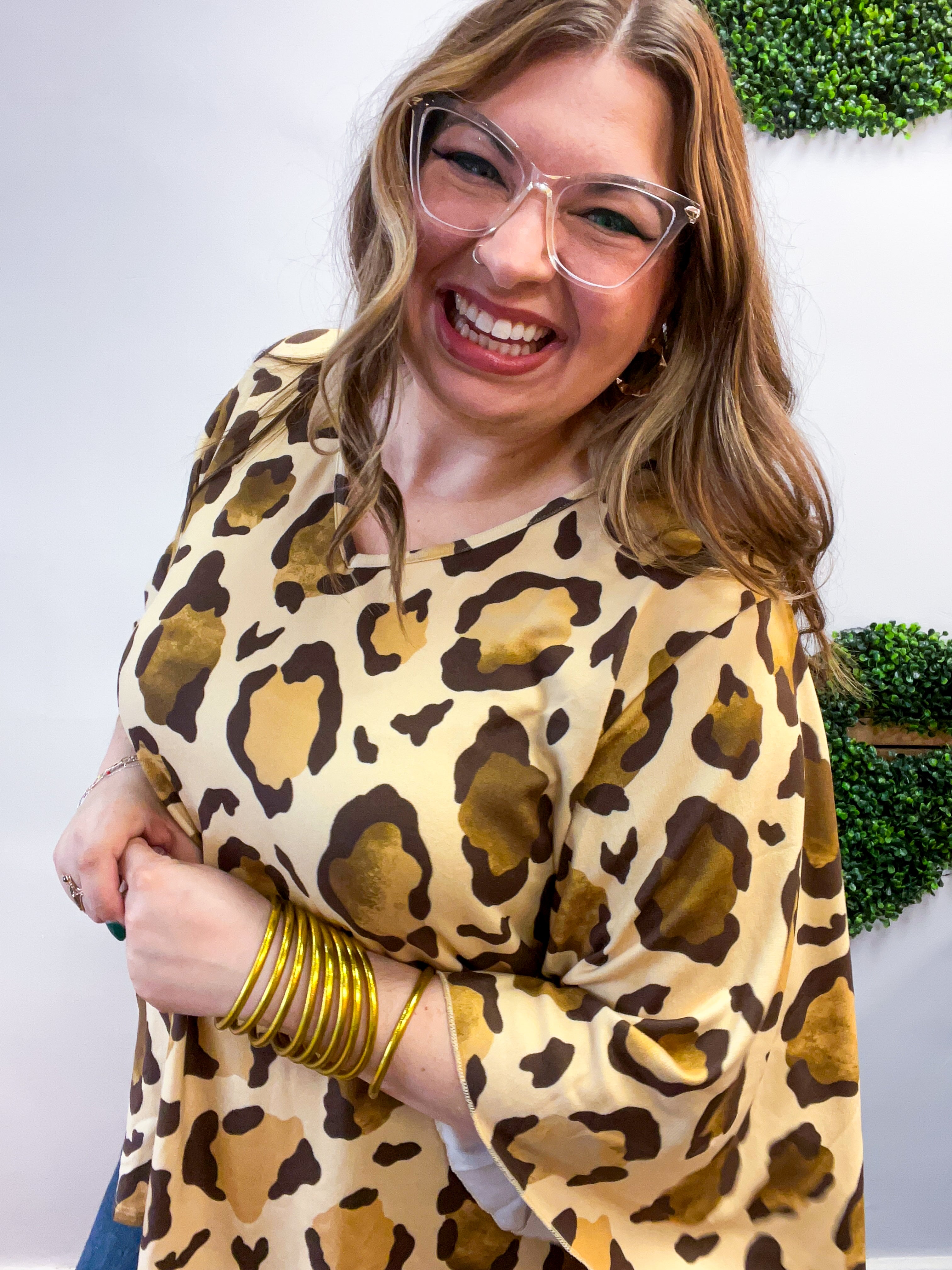 Wild Instincts Bell Sleeve Top
