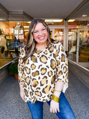 Wild Instincts Bell Sleeve Top