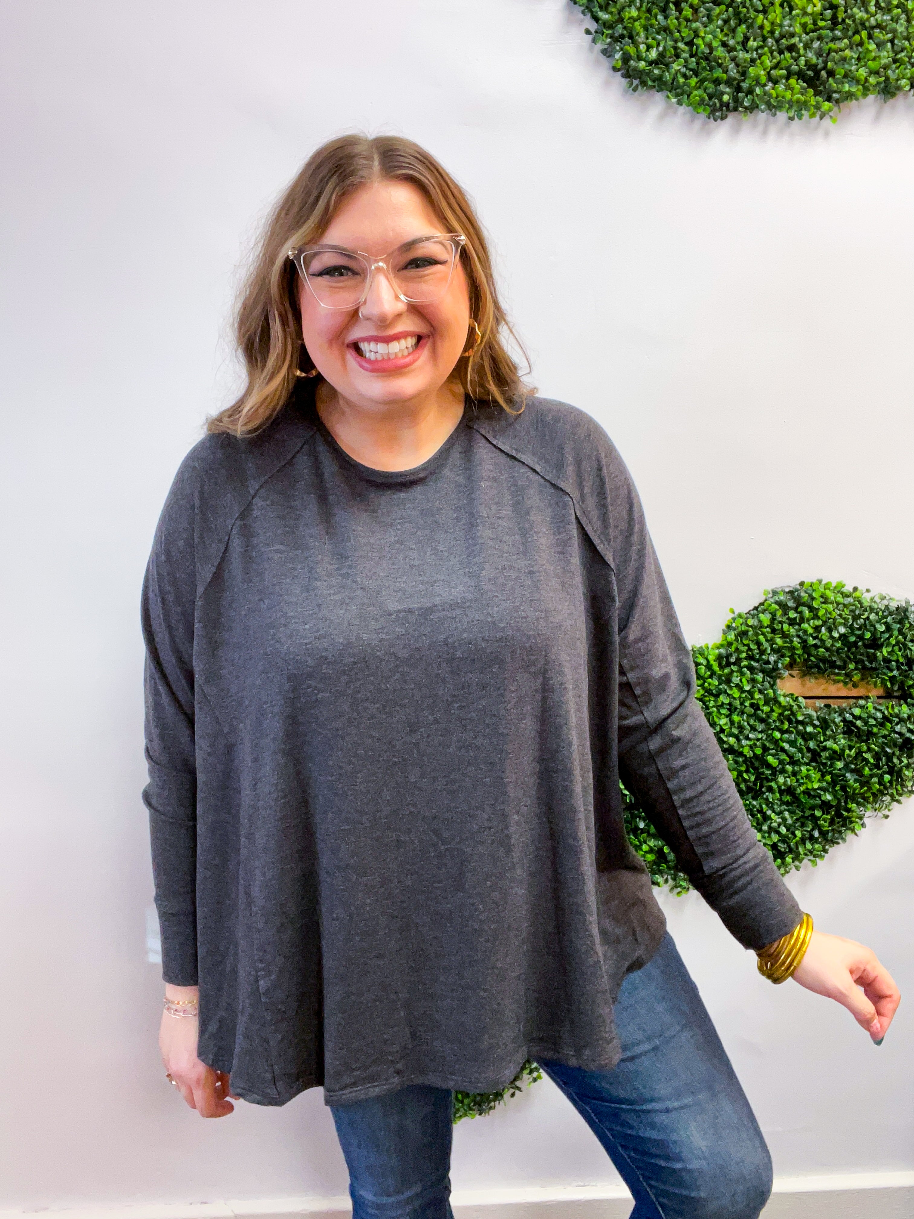 Slate Stroll Pullover