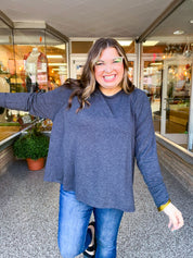 Slate Stroll Pullover