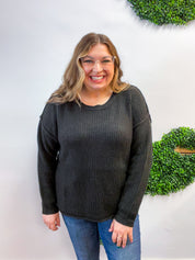 Back to Black Knit Sweater