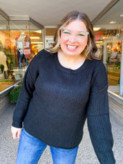 Back to Black Knit Sweater